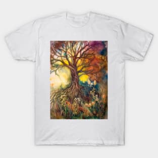 Autumn magical landscape T-Shirt